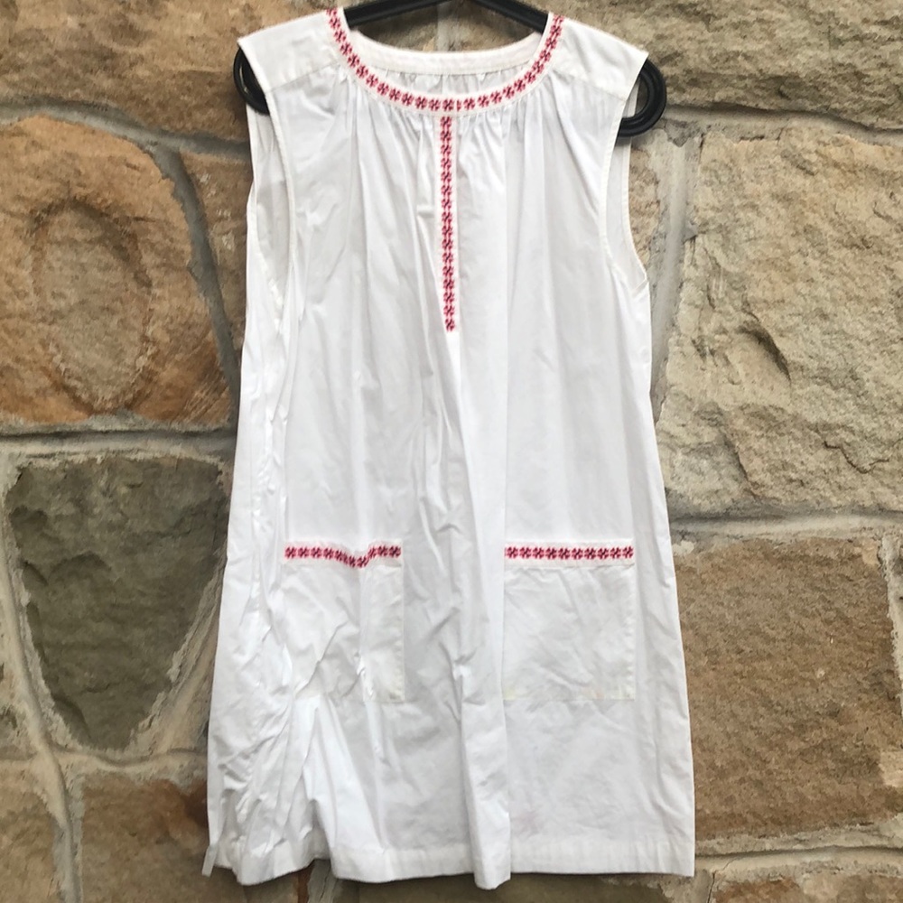 Cotton tunic with embroiderey